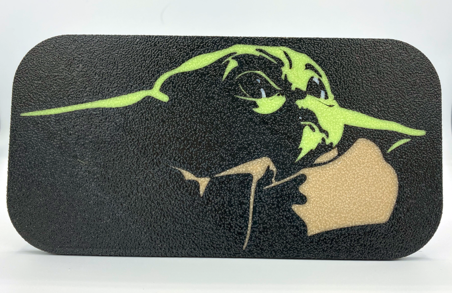Baby Yoda Trailer Hitch Cover - Dark Mode | FREE SHIP | The Child | Mandalorian