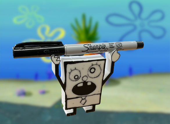 2 Pack - DoodleBob Desktop Pencil Pen Holder - NEHOY MINOY In Stock