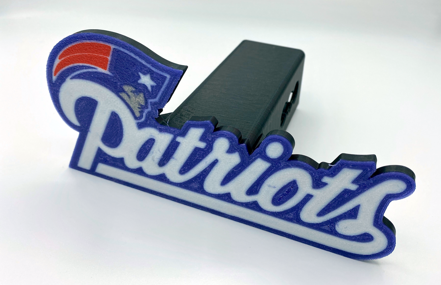 New England Patriots Large Hitch Cover | FREE SHIP | Made In USA