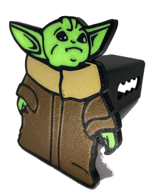 Baby Yoda Hitch Cover | FREE SHIP | The Child | Mandalorian |