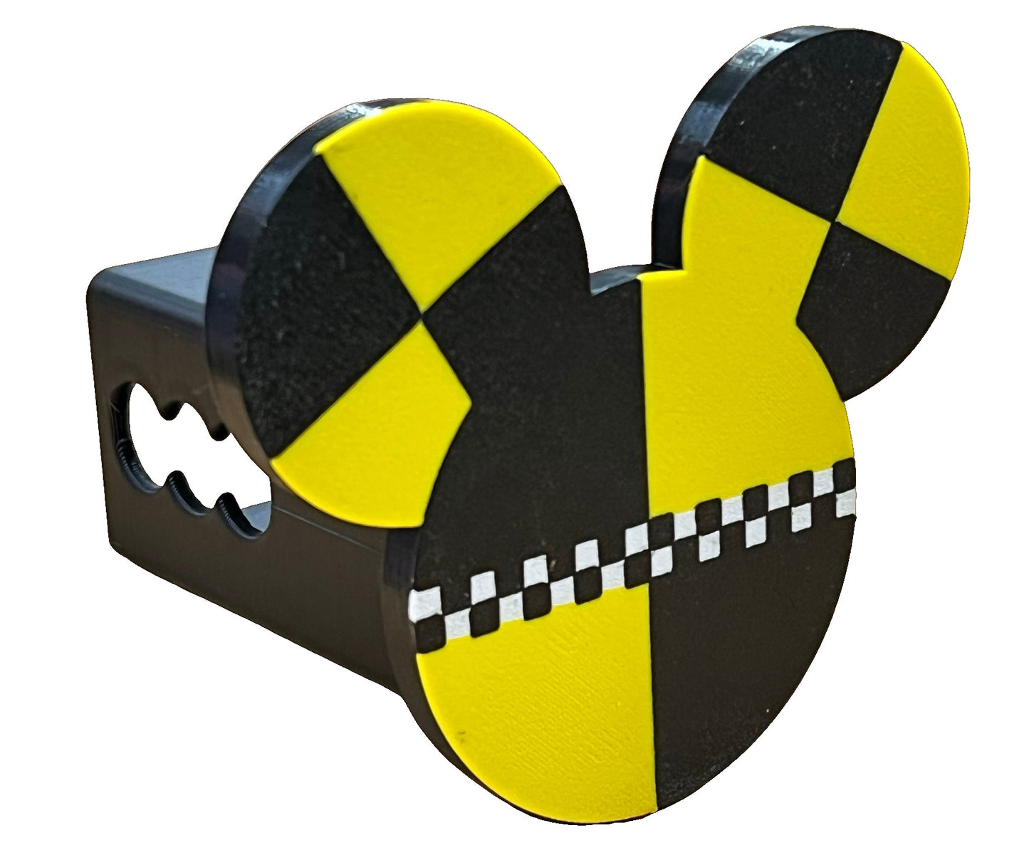 Mickey Epcot Test Track Plastic Hitch Cover | Free Ship | Made In USA