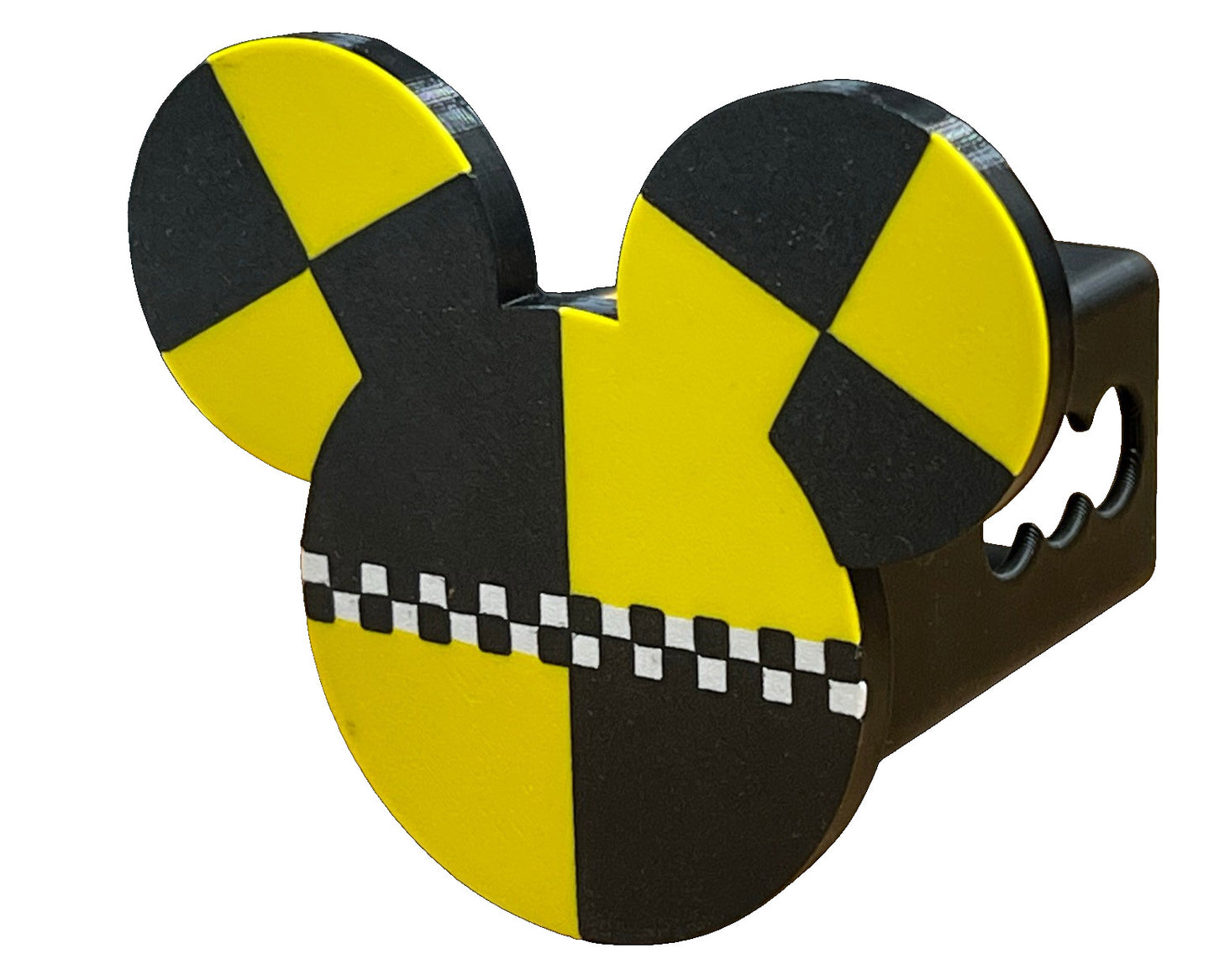 Mickey Epcot Test Track Plastic Hitch Cover | Free Ship | Made In USA