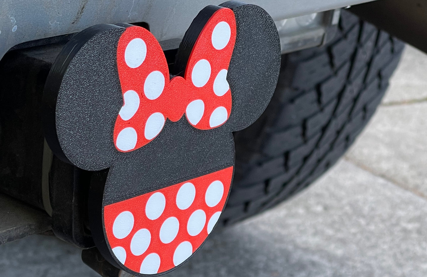 Minnie Mouse Cookie Hitch Cover | Free Ship | Minnie