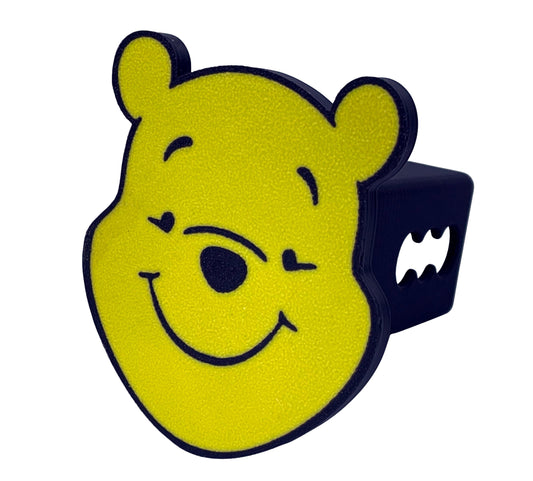 Winnie The Pooh Face Hitch Cover | FREE SHIP