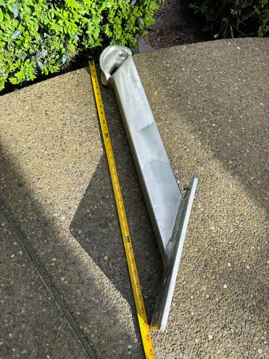 Shipping Included In Price - Kedge Anchor Holder / Rogue River Anchor Holder - Aluminum Boat Anchor Mount