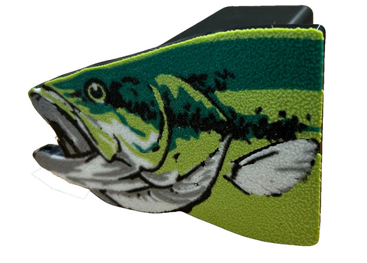Large Mouth Bass Fishing Hitch Cover | Free Ship | Made In USA