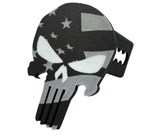 Punisher Dark Mode Hitch Cover - Made in USA | FREE SHIP